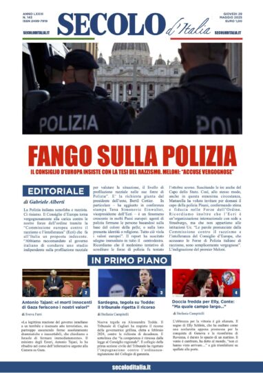 Giovedì 29 maggio 2025