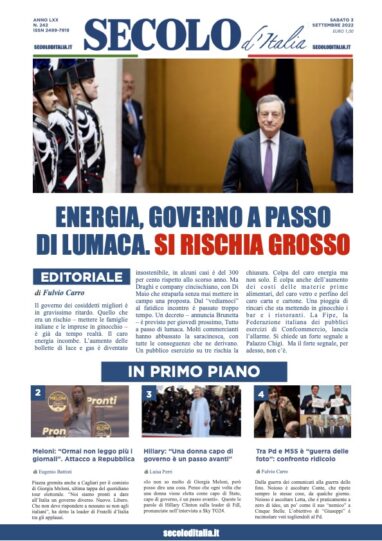 Sabato 3 agosto 2016