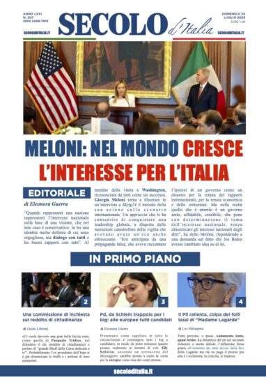 Domenica 30 luglio 2023