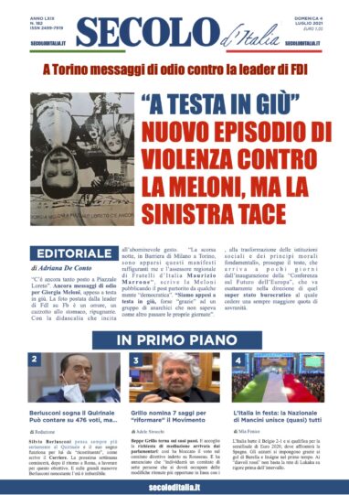 Giovedi 4 Luglio 2019