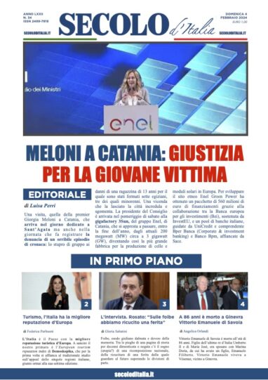 Domenica 4 febbraio 2024