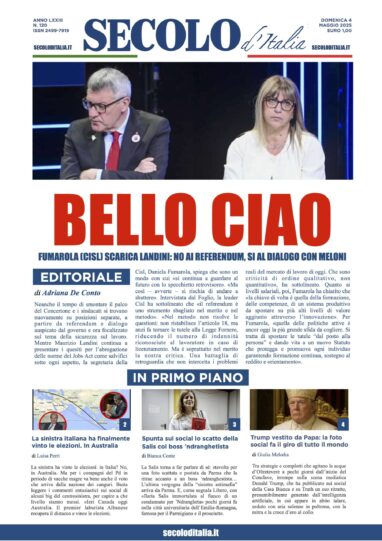 Domenica 4 maggio 2025