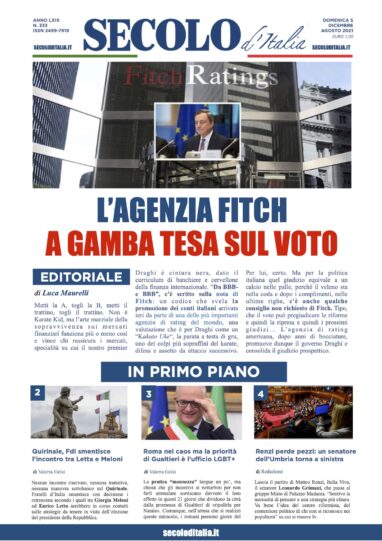 Domenica 5 Dicembre 2021