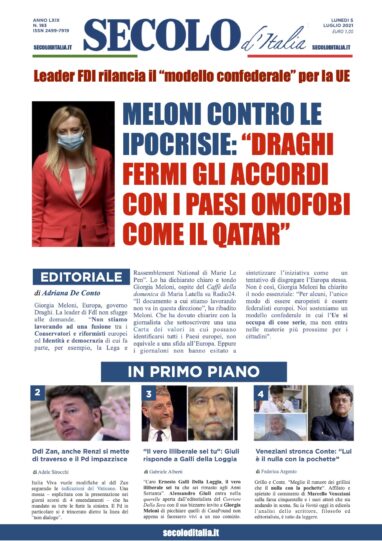 Domenica 5 Luglio 2020