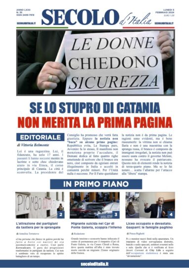 Lunedi 5 febbraio 2024