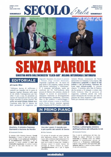 Mercoledi 5 febbraio 2025