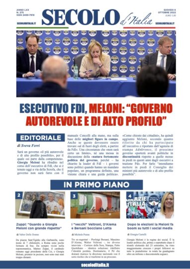 Domenica 6 Ottobre 2019