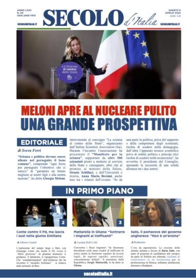 Sabato 6 aprile 2024