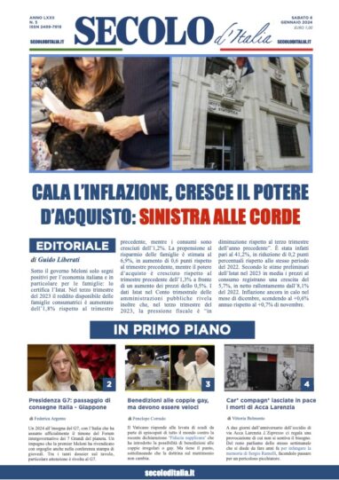 Sabato 6 gennaio 2024