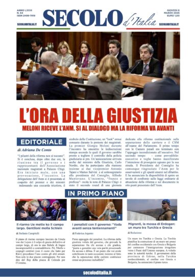Giovedi 6 marzo 2025