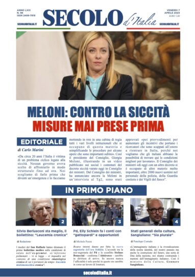 Sabato 7 Aprile 2018