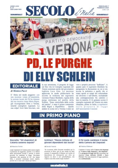 Mercoledi 7 febbraio 2024