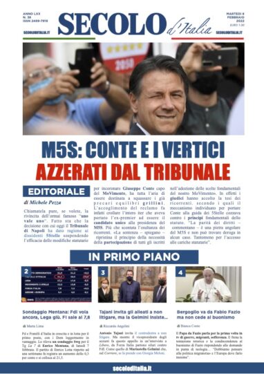 Mercoledì 8 Febbraio 2017