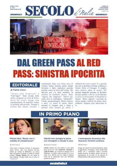 Martedì 8 Novembre 2016