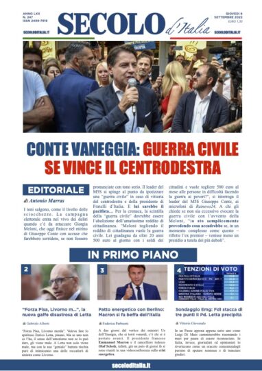 Domenica 8 Settembre 2019