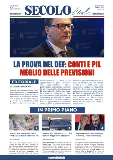 Giovedi 9 Aprile 2020