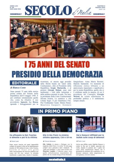 Mercoledi 9 Maggio 2018