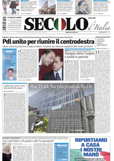 Mercoledì 28 novembre 2012