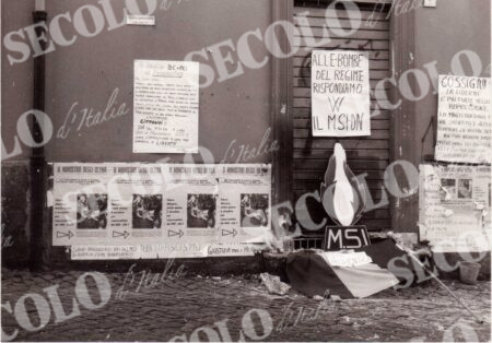 ATTENTATI A SEDI DI PARTITO SEZIONI LOCALI – LAZIO 98