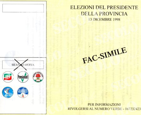 ELEZIONI PROVINCIALI 1998 10