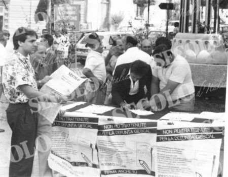 MANIFESTAZIONI PUBBLICHE TERRITORIO- RACCOLTA FIRME 29