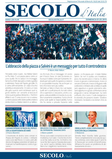 Domenica 1 marzo 2015