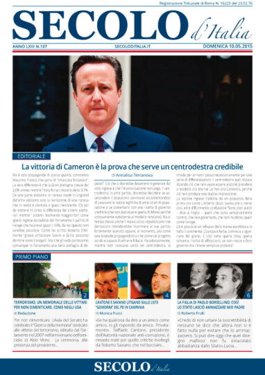 Domenica 10 maggio 2015
