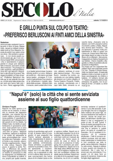 Sabato 11 ottobre 2014