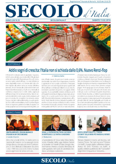 Sabato 13 febbraio 2016