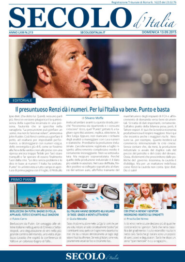 Domenica 13 settembre 2015