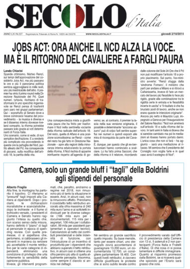 Giovedì 2 ottobre 2014