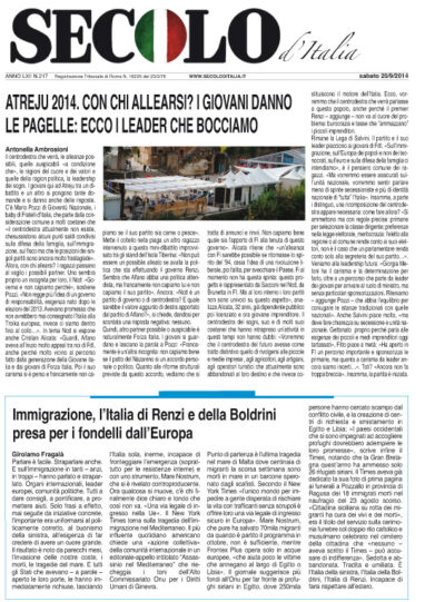 Sabato 20 settembre 2014