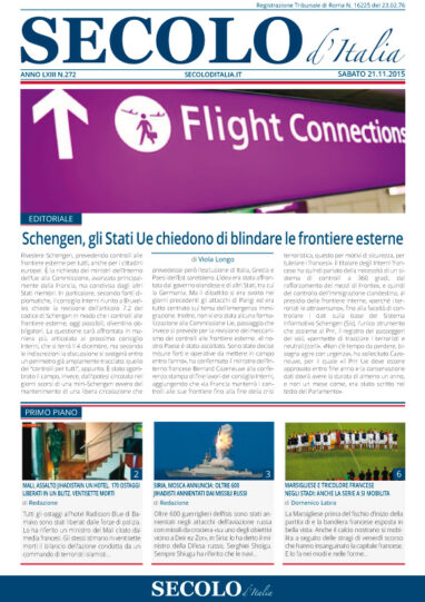 Sabato 21 novembre 2015