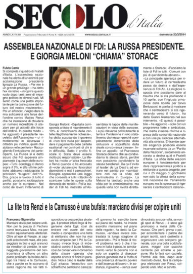 Domenica 23 marzo 2014