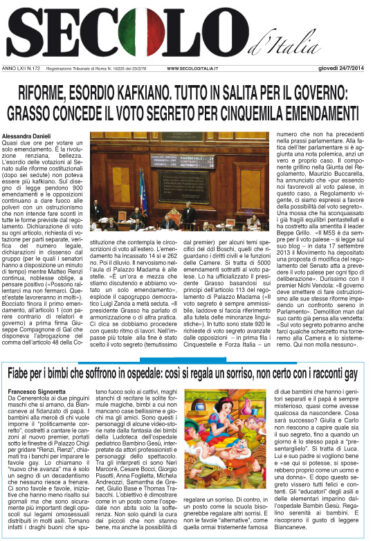 Giovedì 24 luglio 2014