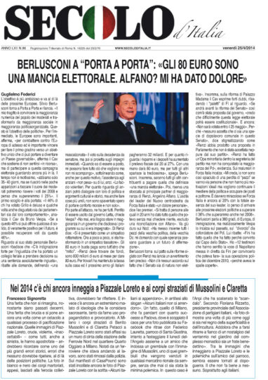 Venerdì 25 aprile 2014