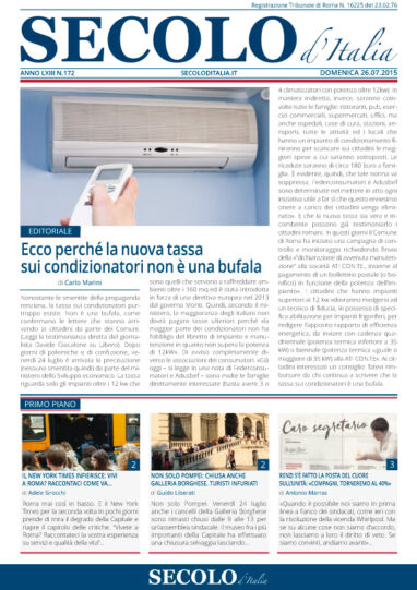 Domenica 26 luglio 2015