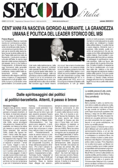 Sabato 28 giugno 2014