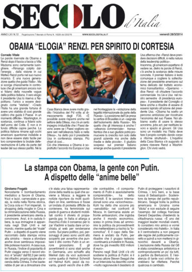 Venerdì 28 marzo 2014