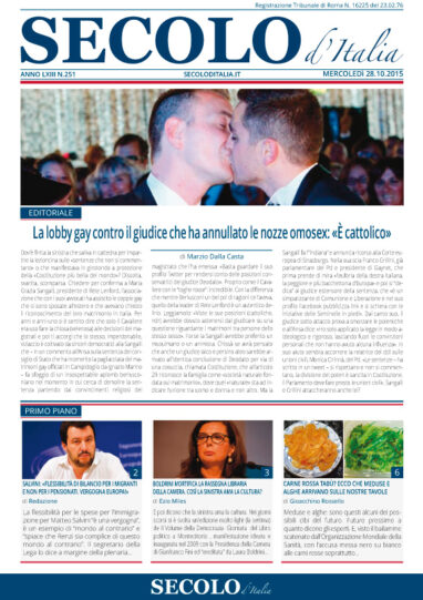 Mercoledì 28 ottobre 2015