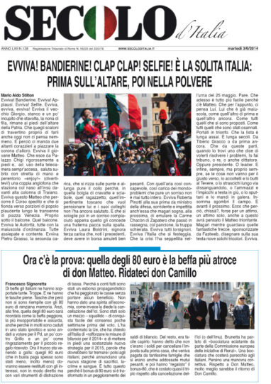 Martedì 3 giugno 2014