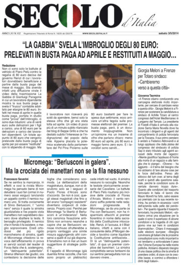 Sabato 3 maggio 2014