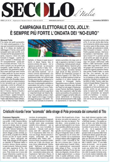 Domenica 30 marzo 2014