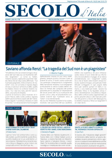 Martedì 4 agosto 2015