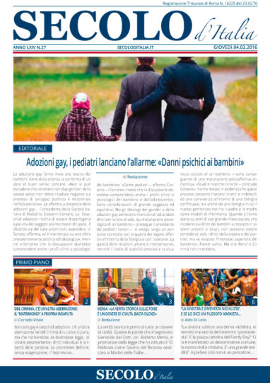 Giovedì 4 febbraio 2016