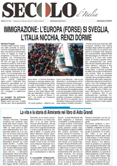 Domenica 4 gennaio 2015