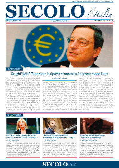 Venerdì 4 settembre 2015