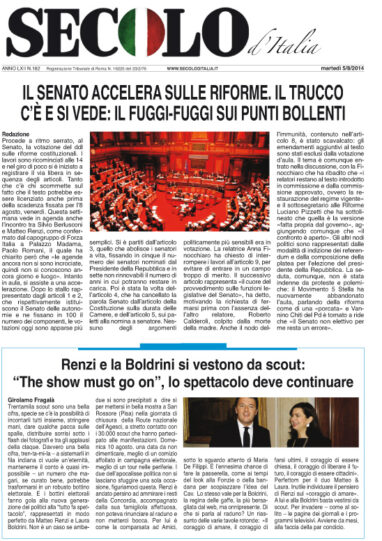 Martedì 5 agosto 2014