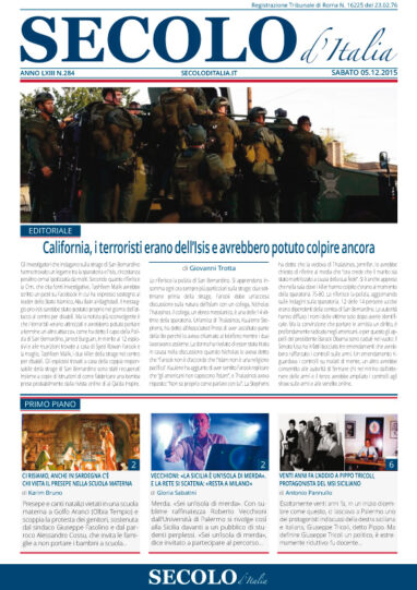 Sabato 5 dicembre 2015