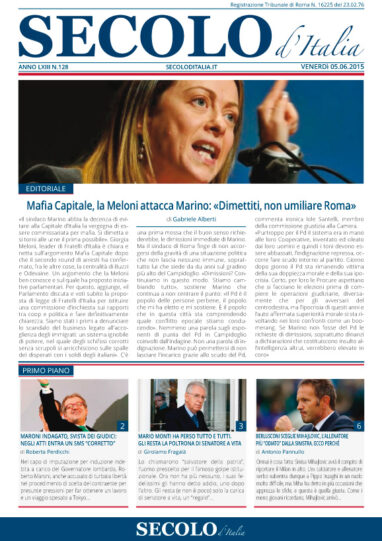 Venerdì 5 giugno 2015